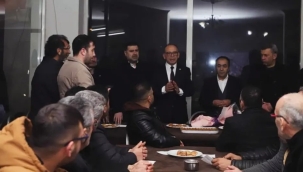 Başkan Akın Erzurum'lular derneğini ziyaret etti