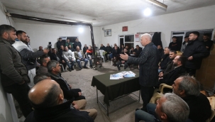 Başkan Bilgin mahalle buluşmalarını sürdürüyor