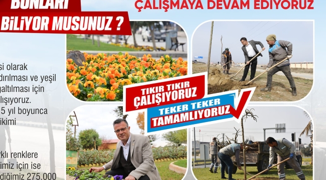 Başkan çalışıyor Alaşehir gelişiyor