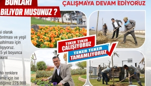 Başkan çalışıyor Alaşehir gelişiyor