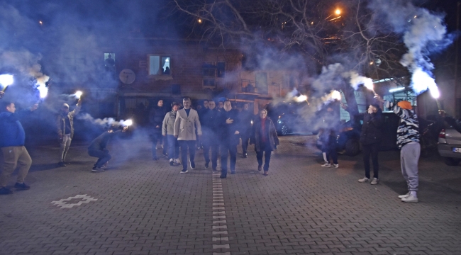 Başkan Dutlulu İsaca mahallesinde böyle karşılandı