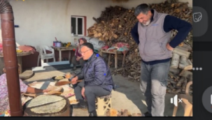 Başkan Öküzcüoğlu gözleme pişirdi