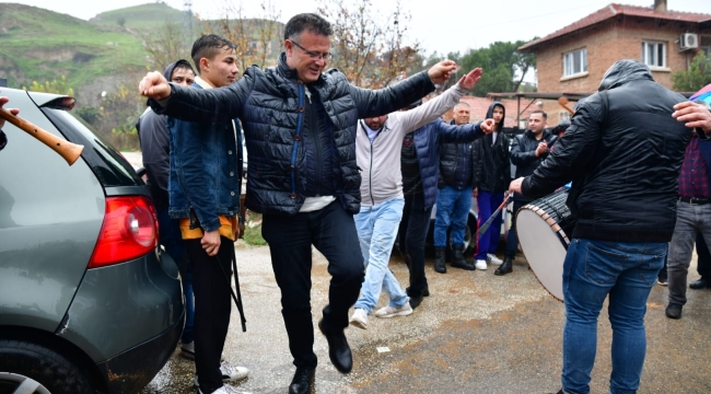 Başkan Öküzcüoğlu adım adım Alaşehir'i geziyor