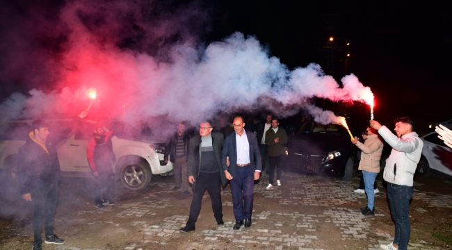 Başkan Öküzcüoğlu böyle karşılandı