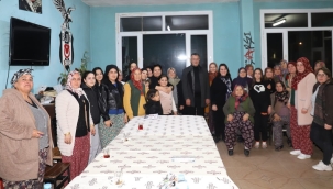 Başkan Öküzcüoğlu'na kadınlardan büyük destek