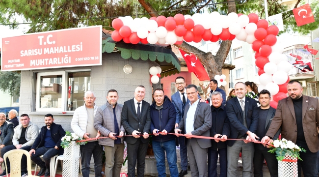 Başkan Öküzcüoğlu önce yaptı sonra açtı