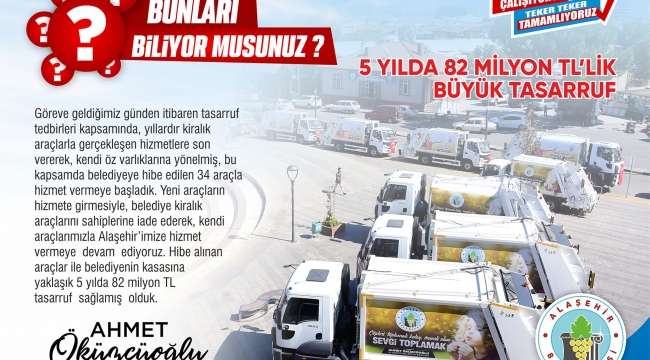 Belediye kasasına 82 milyon lira girdi