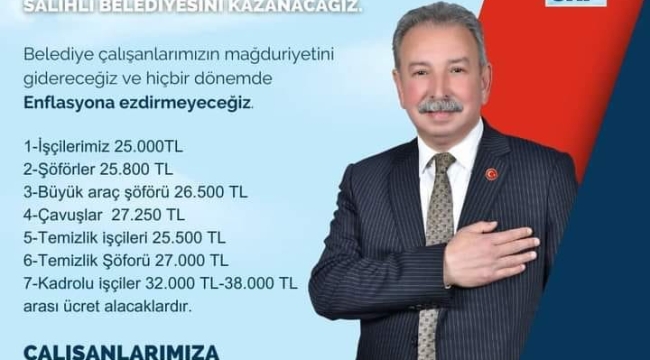 CHP adayı Nurlu'dan işcilere müjde