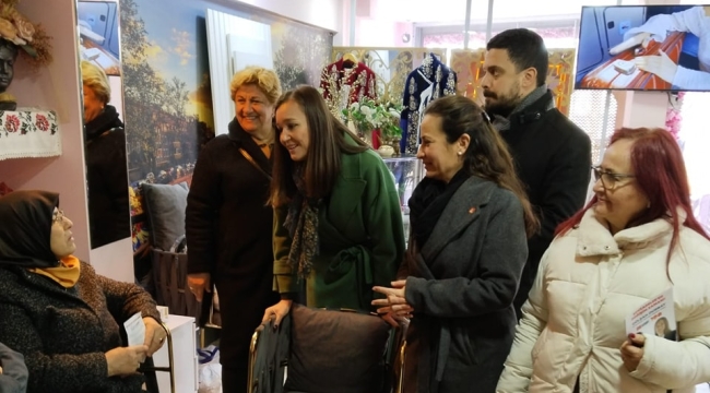 CHP il başkanı esnaf ziyaretinde Durbay'a oy istedi