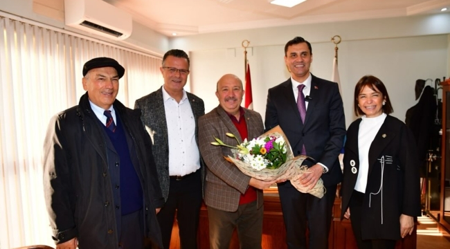 CHP'li başkan adaylarından TSO'ya ziyaret