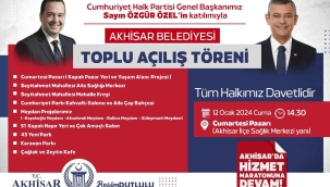 CHP lideri Özel'de katılacak