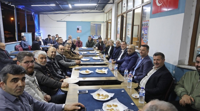 CHP'liler Akhisar Erzurum'lular derneğini ziyaret etti