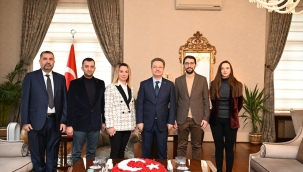 Eczacılar odası yönetimi vali Ünlü'yle görüştü