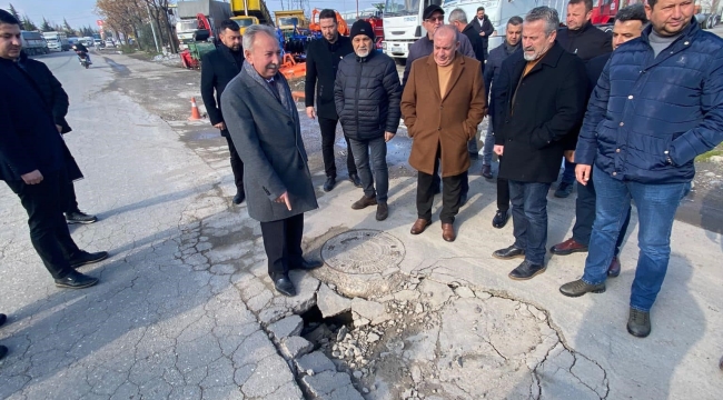 Esnaflar Nurlu' ya belediyeyi şikayet etti