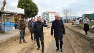 İstasyonaltı mahallesinde "prestij cadde" çalışmaları başladı