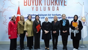 Jale Aslan Saruhanlı AKP kadın kolları başkanı oldu