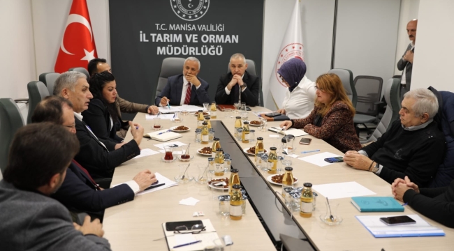 Manisa su platformu toplantısı yapıldı