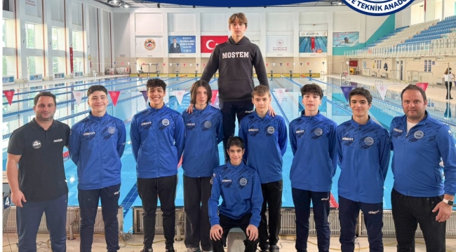 MOSTEM yüzme takımı Türkiye finallerine katılıyor