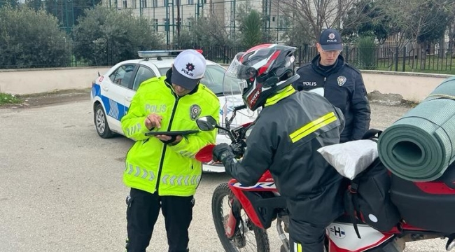 Özel denetime takılan 25 araç trafikten men edildi