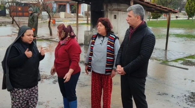 Soma sular altında Okur vatandaşların yanında