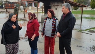 Soma sular altında Okur vatandaşların yanında