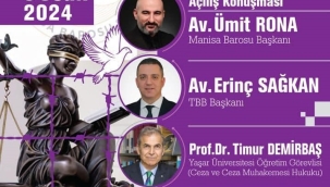 TBB başkanı Sağkan Manisa'ya geliyor