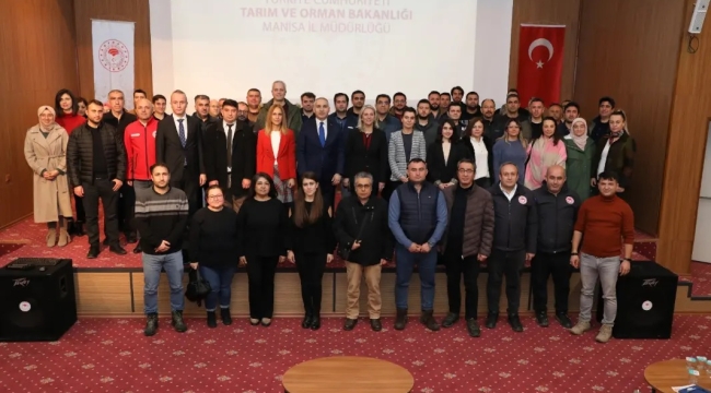Teknik personele bağ hastalık zararlıları ve yetiştiriciliği eğitimi