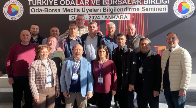 TOBB'un bilgilendirme toplantısına ATSO yönetimi de katıldı