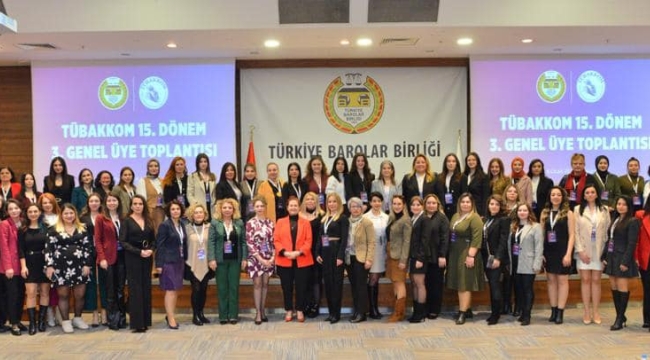 Toplantıya barodan URGANCI katıldı