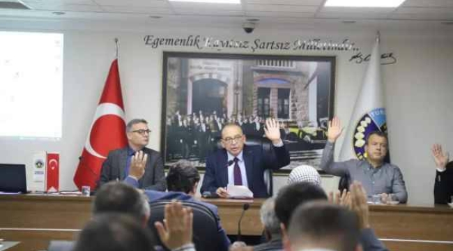 Turgutlu belediye meclisi 11 maddelik gündemle toplandı