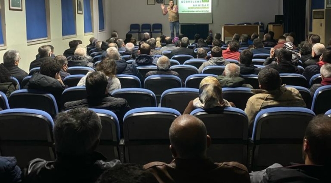 Üreticilere zeytin budama kursu