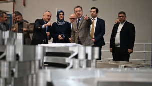 Vali Ünlü MASTEK uygulama alanında da incelemelerde bulundu