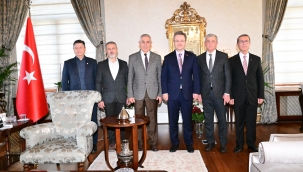 Vali Ünlü'ye ziyaretler sürüyor