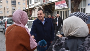 Vatandaşların ve esnafların taleplerini dinldi