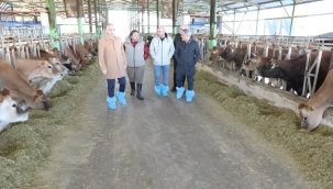 Ziyarette hayvancılık konusunda güncel değerlendirmeler ele alındı