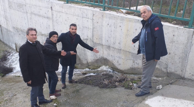 45 milyon liraya yapılan Belenyenice barajının durumu içler acısı