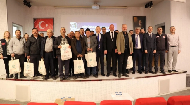 6 ilçede 3 bin üreticiye sağım seti dağıtılacak