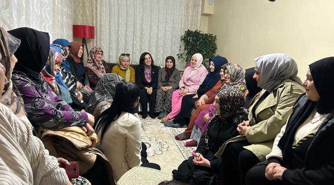 AKP'li kadınlar Kurt'a destek istedi