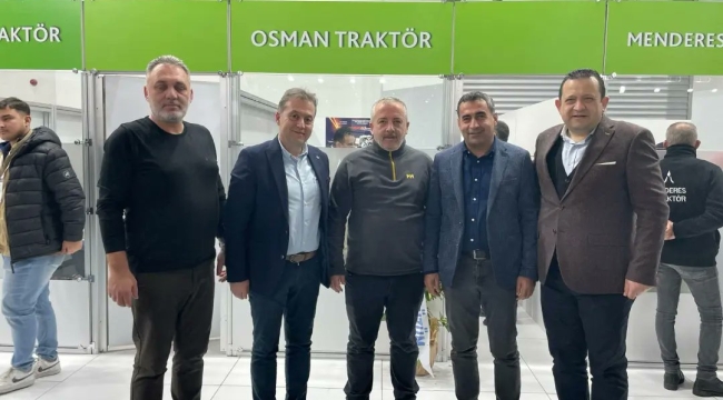 ATSO yönetimi İzmir Agroexpo fuarına katılan üyeleri ziyaret etti