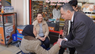 Balaban'a esnaf desteği