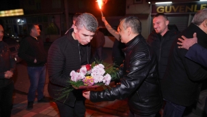 Başkan adayı Okur böyle karşılandı