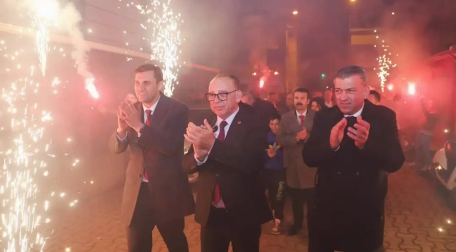 Başkan adaylarına muhteşem karşılama