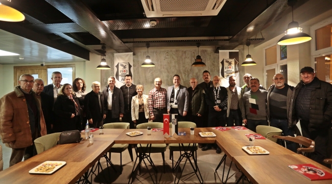 Başkan Dutlulu,1903 Akhisar Beşiktaşlılar derneğinde