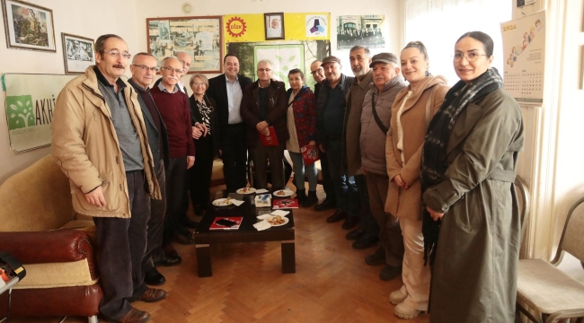 Başkan Dutlulu Akhisar çevre derneğini ziyaret etti