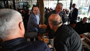 Başkan Dutlulu muhtarlar kahvaltısına katıldı