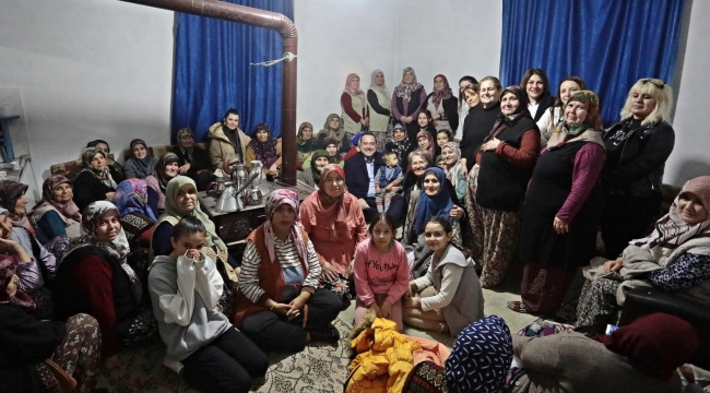 Başkan Dutlulu'ya kadın desteği