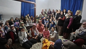 Başkan Dutlulu'ya kadın desteği