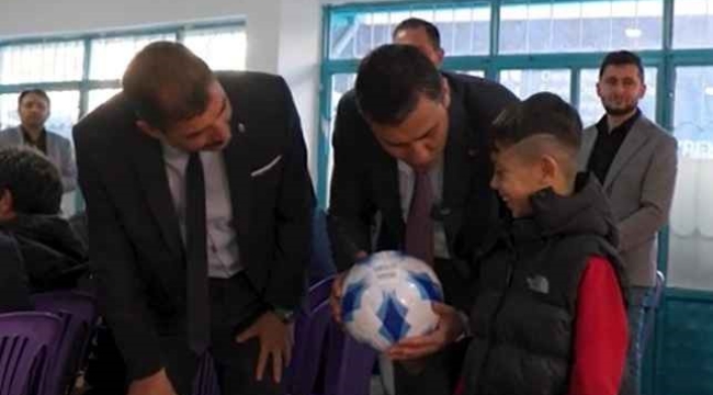 Başkanlar mutluluğu paylaştılar