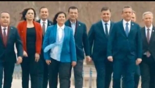 Belediye başkanları CHP'nin seçim klipinde yer aldı