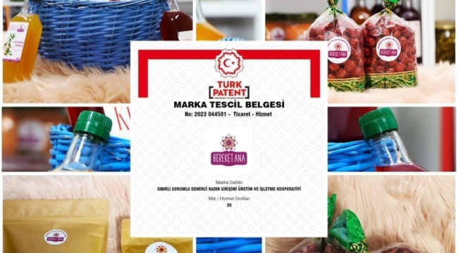 Bereket ana markası tescillendi